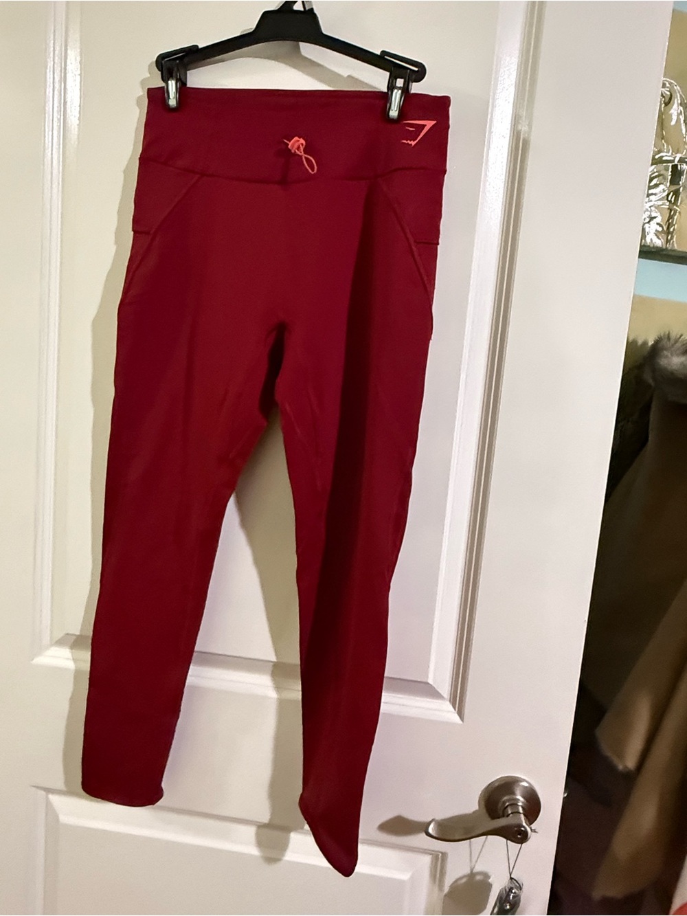 Gymshark WomenBurgundy Athletic Leggings